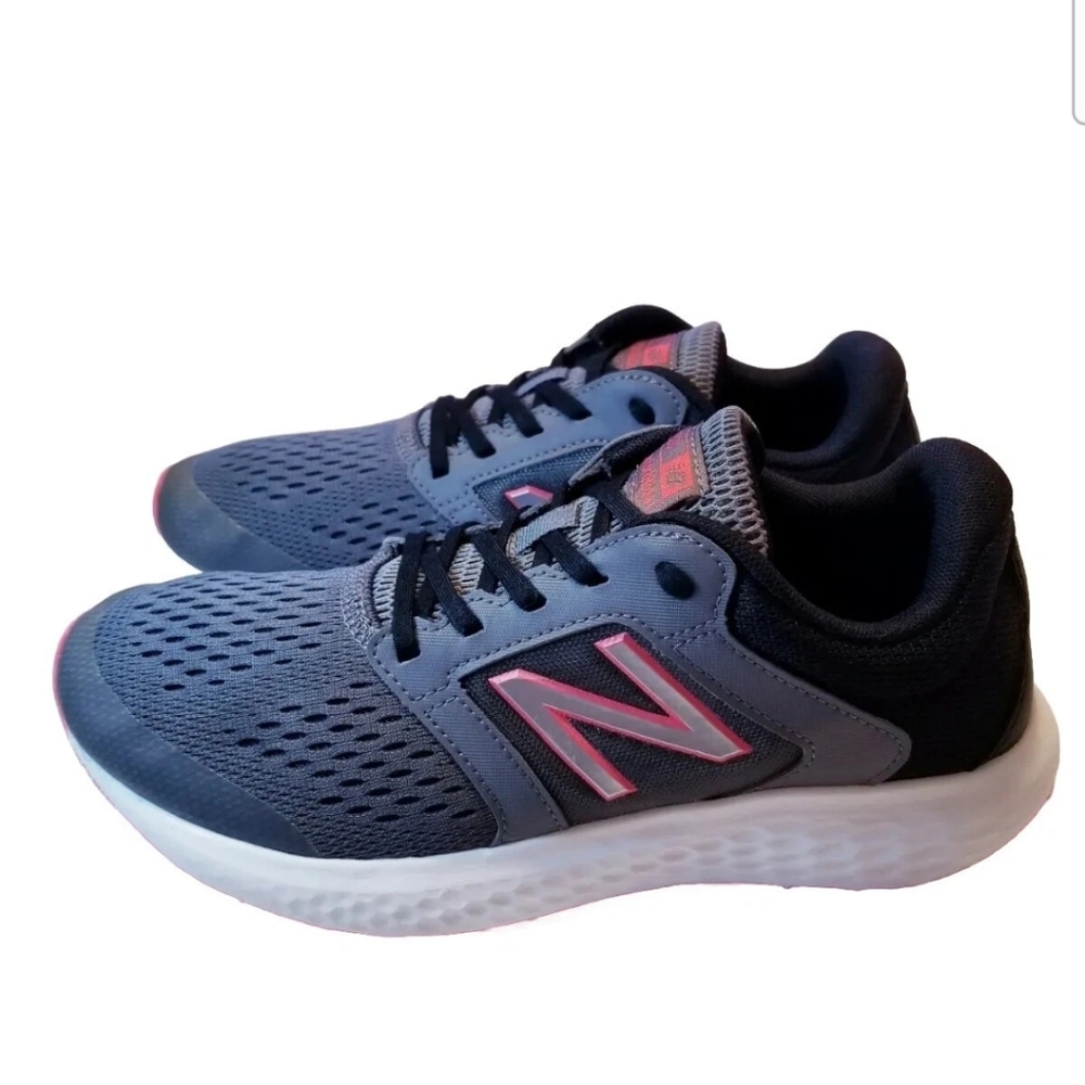 New Balance 520 Mens Comfort Ride M520LM5 Shoes/Sneakers Gray/Red Size 7.5D